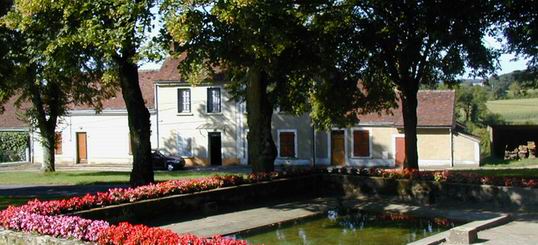 Our house from the water spring