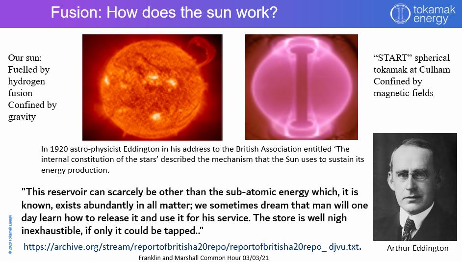 How does the sun work