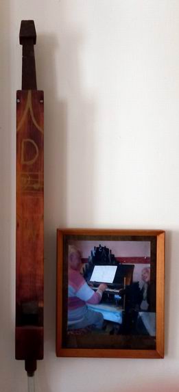 Everyone had a painted wooden organ pipe