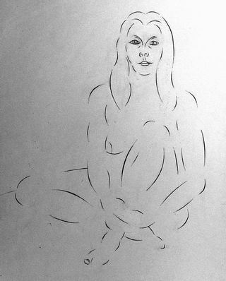 The arc-angel picture Colin made