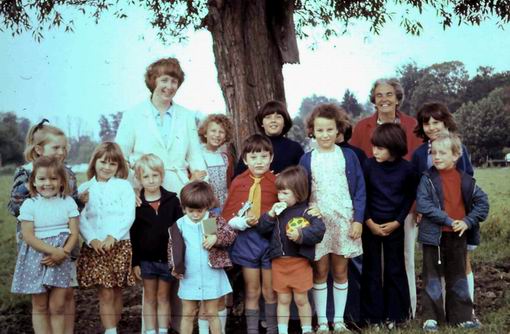 A Sunday School party at South Stoke ~1976