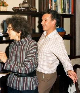 Colin dancing with his first cousin Kath near Sydney