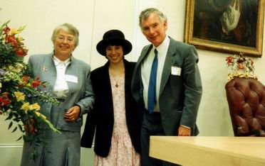 Margaret, Jane and Colin at the Royal Society