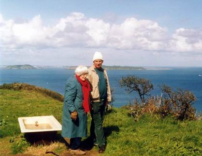 Colin and Ray at Sark