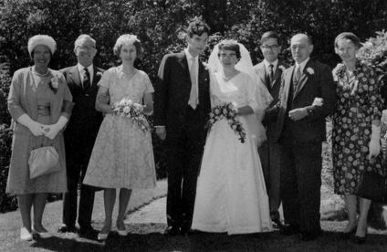 Colin and Margaret's wedding