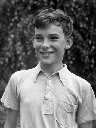 Colin in about 1950 aged about 12