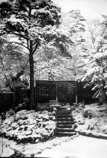 Our house at Holland Way in the snow