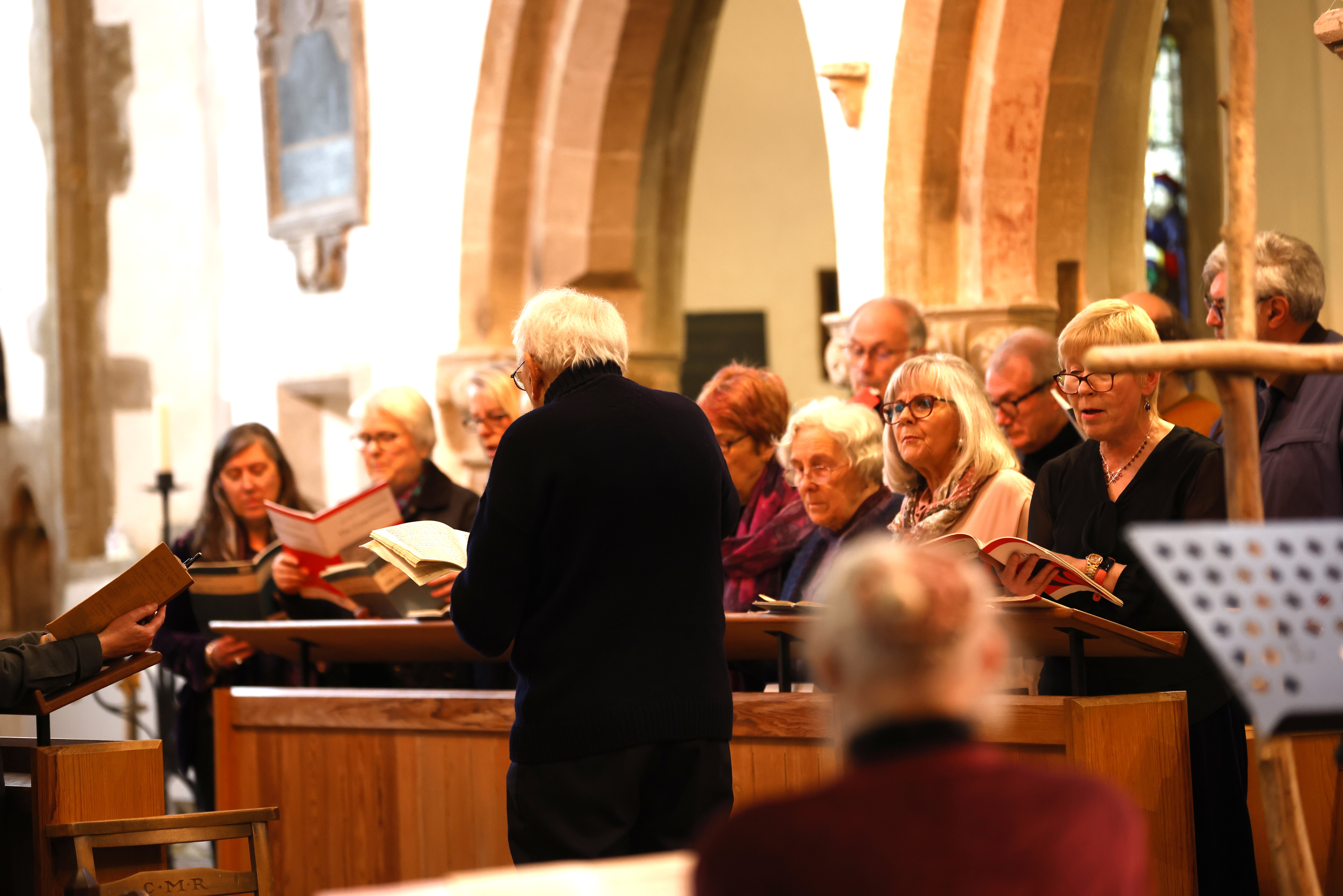 The Decani choir in So Loved the world