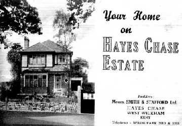 The house at Hayes Chase