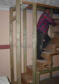 The stair construction