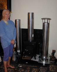 The flue arrives!