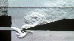 Turbulent airflow around the labium: Photo from University of 
Eindhoven, Netherlands