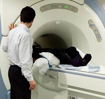 An MRI scanne