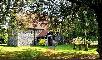 St Mary church at Upton