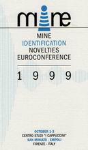 The flyer for the MINE99 conference in Florence in October 1999