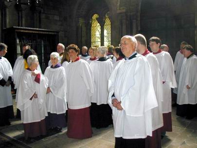 At Durham Cathedral