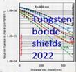 Tungsten boride shields