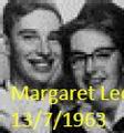 Getting married to Margaret Lee
