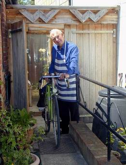 The bike shed in 116 